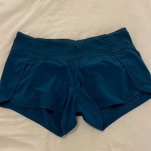 speed up lulu shorts hardly worn